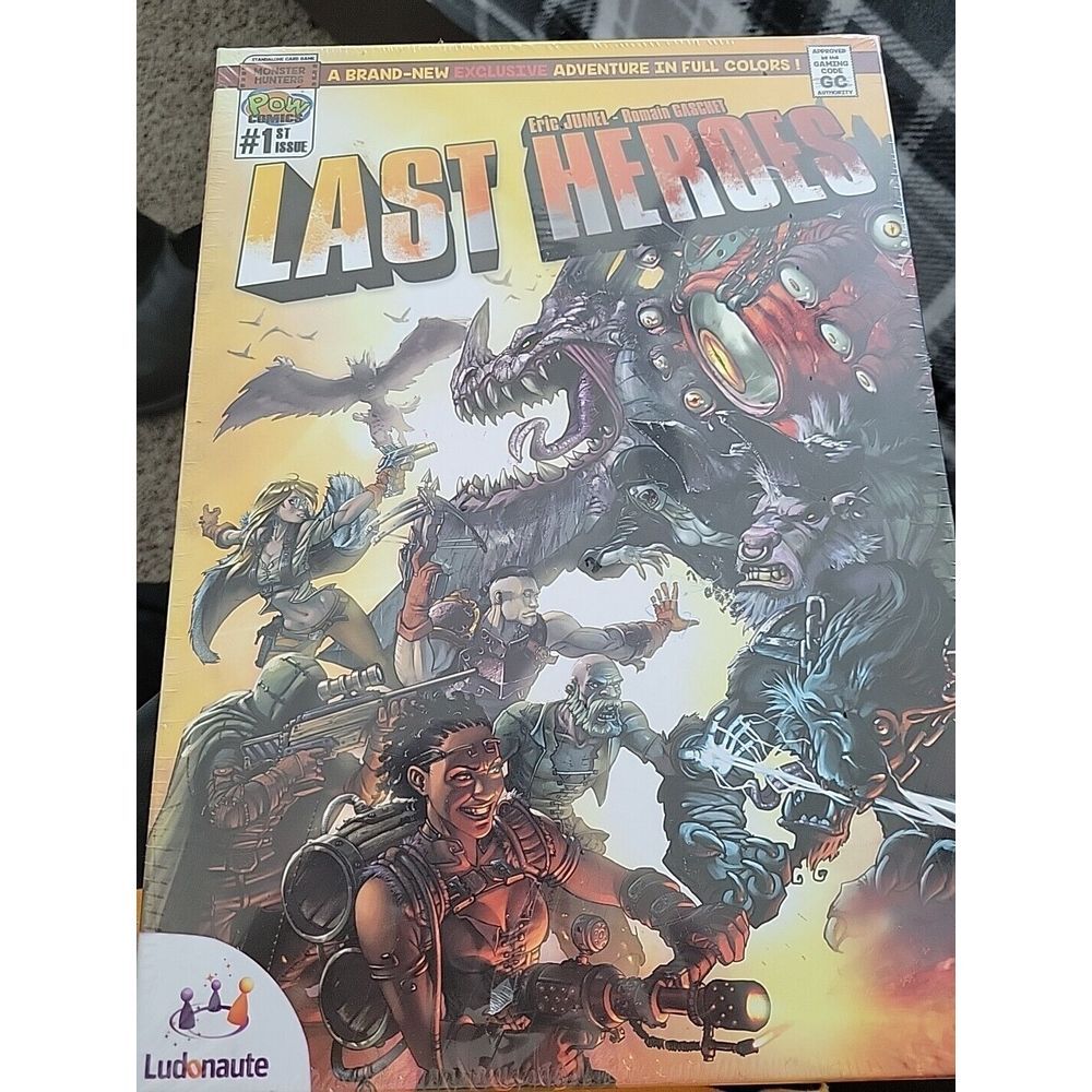 Last Heroes Board Game‎ Ludonaute Games, Superhero game Pow Comics